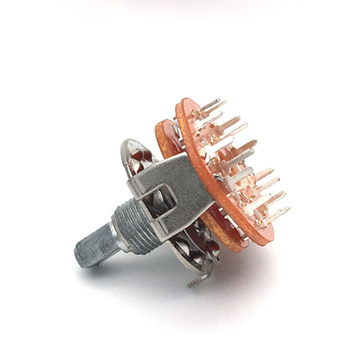 Multi altoparlanti continui del commutatore rotante del ciclo 2p4t Mini Rotary 500ohm