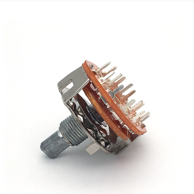 Posizione continua del selettore 2 del commutatore rotante 100ohm 4 palo di DC500V