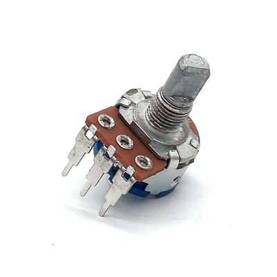 qualità  150V AC 500k Potentiometer With Switch 15mm 3 Position Mixer Console fabbrica