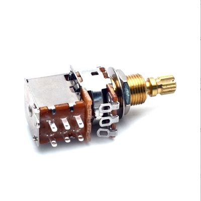 qualità  16mm Push Pull Potentiometer DPDT Electric Guitar For Electric Bass Guitar fabbrica