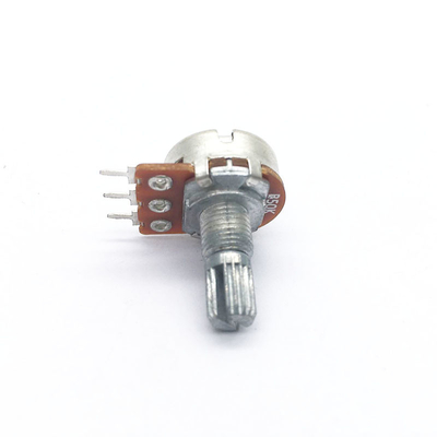WH148 Potenziometro rotativo Controllo del volume a lunga durata Lineare B50K B10K Potenziometro Potenziometro a pellicola di carbonio per audio