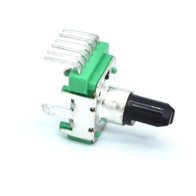 R1116G potenziometro rotativo doppio B10k 50K 100K del film del carbonio dell'asse del metallo del gruppo da 11 millimetro