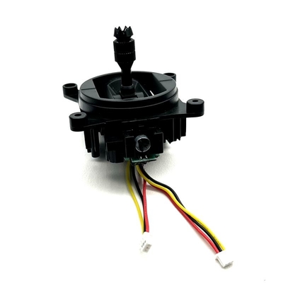 potenziometro rotativo di plastica della leva di comando dell'asse di 16mm con cavo e la spina