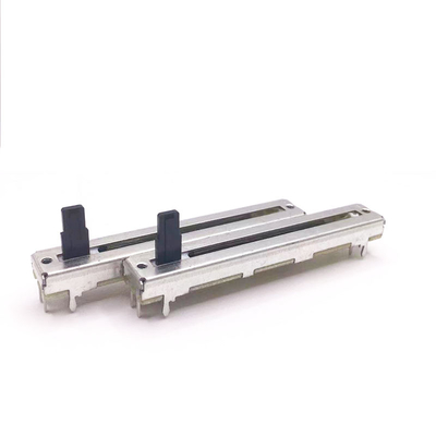 Potenziometro lineare dello scorrevole di viaggio di buona qualità 45mm di C4521SG con il potenziometro sano del potenziometro B10K di clic del commutatore