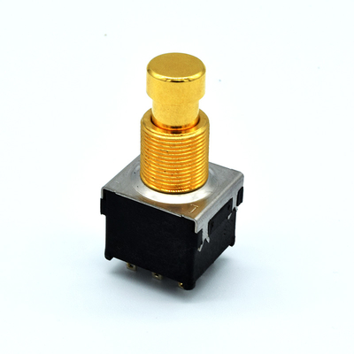 Commutatore del bottone di Pin Effect Foot Switch Push del pedale di pedale di effetto della chitarra di Of Soft Click 3PDT del produttore 9