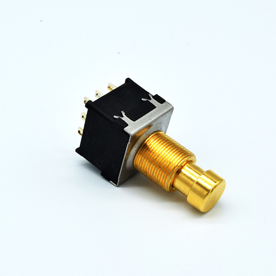 Commutatore del bottone di Pin Effect Foot Switch Push del pedale di pedale di effetto della chitarra di Of Soft Click 3PDT del produttore 9