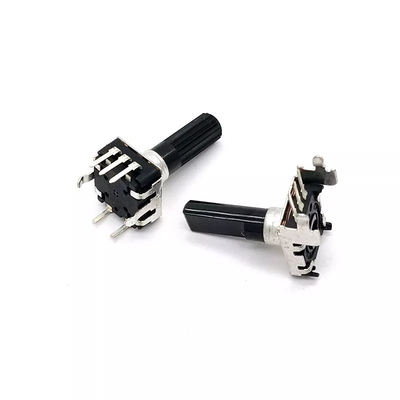 Audio codificatore rotatorio Ec12 di Peaker con il tappo filettato del pulsante 10ohm