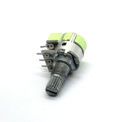 Si raddoppia il Pin del controllo del volume 6 del film 100k del carbonio del potenziometro rotativo di 12mm