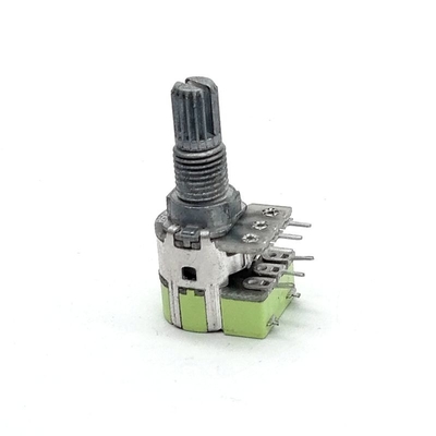 Si raddoppia il Pin del controllo del volume 6 del film 100k del carbonio del potenziometro rotativo di 12mm