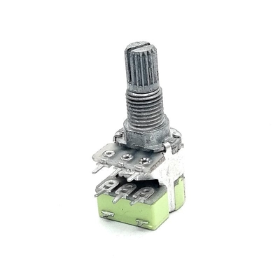 Si raddoppia il Pin del controllo del volume 6 del film 100k del carbonio del potenziometro rotativo di 12mm