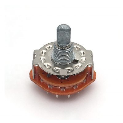 Multi altoparlanti continui del commutatore rotante del ciclo 2p4t Mini Rotary 500ohm