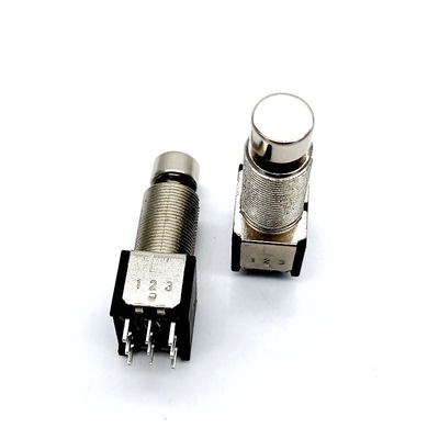 CA 6A 9 Pin Footswitch della chitarra 125V del pedale del piede del CE 17.1mm