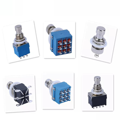Esclusione vera di PIN Dpdt Stomp Switch del pedale 9 della chitarra 3PDT