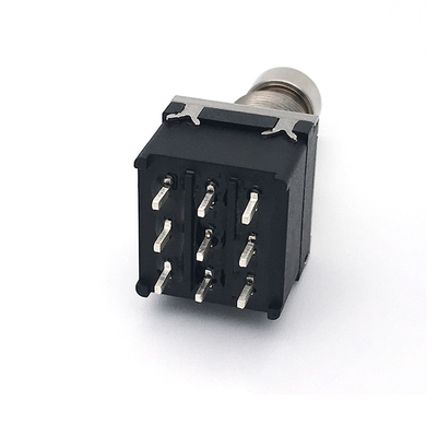 Chiusura del pedale del pedale DPDT 4 Pin Toggle For Guitar Effect del pedale della chitarra