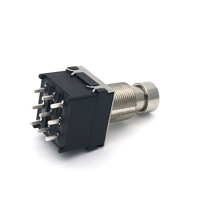 Chiudendo il pulsante del pedale 1500V 3PDT dell'interruttore a pedale della chitarra sopra