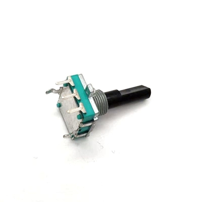 Asse di plastica rotatoria del bottone DC250V del codificatore del commutatore nero EC16