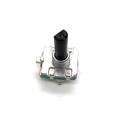 Asse di plastica rotatoria del bottone DC250V del codificatore del commutatore nero EC16