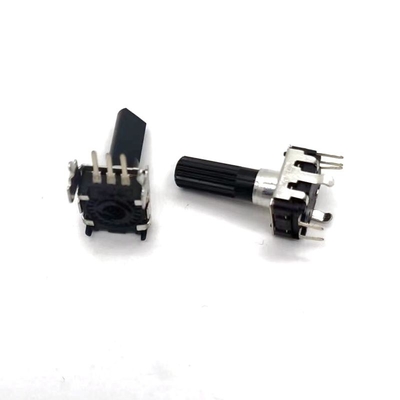 Posizione di EC12 16 di Pin Rotary Encoder del metallo 5 senza commutatore per elettronico