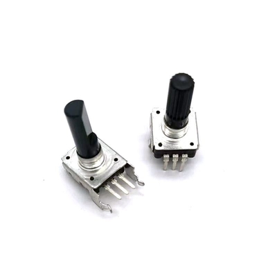 Posizione di EC12 16 di Pin Rotary Encoder del metallo 5 senza commutatore per elettronico