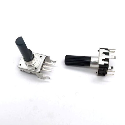 Posizione di EC12 16 di Pin Rotary Encoder del metallo 5 senza commutatore per elettronico
