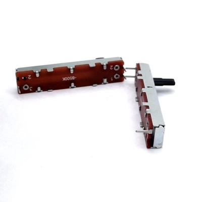 Pin lineare doppio del PC del potenziometro 30mm dello scorrevole di ohm di 0.05W 10k