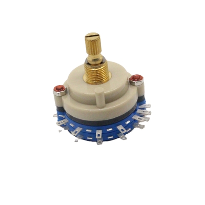 Commutatore rotativo continuo ad alta precisione Commutatore rotativo multipolare da 100ohm