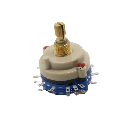Commutatore rotativo continuo ad alta precisione Commutatore rotativo multipolare da 100ohm