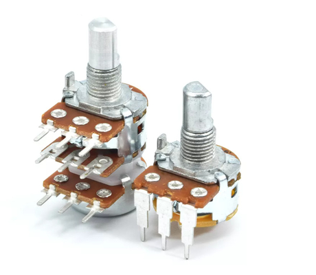 Pin doppio 16mm del potenziometro 6 di 250v A10k