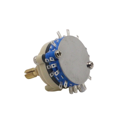 250VAC fan rotatorio di posizione continua del commutatore rotante 0.3A 4
