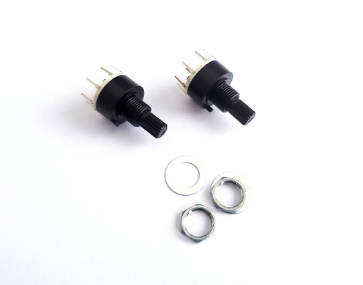 16mm di plastica un commutatore rotante singolo Palo 0.3A Heater Refrigerator 8 posizioni