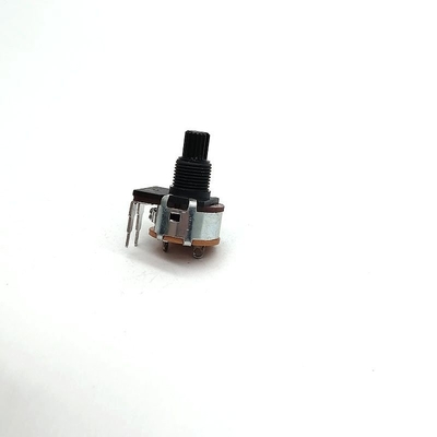 Potenziometro nero della manopola del volume di 5000ohm 6 Pin Volume Control 0.2W