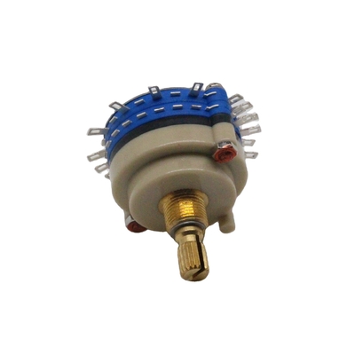Posizione continua del commutatore rotante 0.5A 4 Palo 2 del CE 0.8mm rotatoria