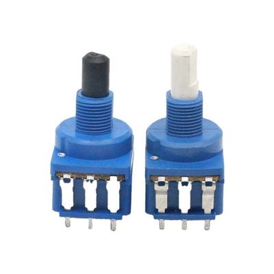 CC di plastica 500V di controllo di velocità del potenziometro del commutatore rotante 10000ohm