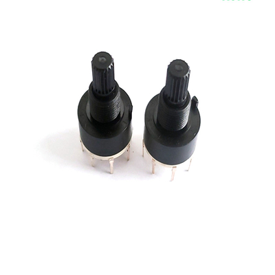 16mm di plastica un commutatore rotante singolo Palo 0.3A Heater Refrigerator 8 posizioni