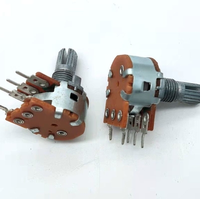 PWB B500k di posizione del potenziometro rotativo 3dB 3 del film del carbonio singolo con il commutatore