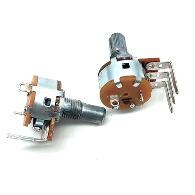 Potenziometro dell'amplificatore del metallo 0.2W con il commutatore 16mm per la cassa di risonanza
