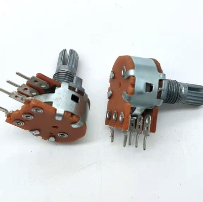 Potenziometro dell'amplificatore del metallo 0.2W con il commutatore 16mm per la cassa di risonanza